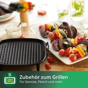 Accesorii pentru friteuza cu aer cald Philips HD995900, 7.2L, grill, spatiu dublu, usor de curatat - Img 3