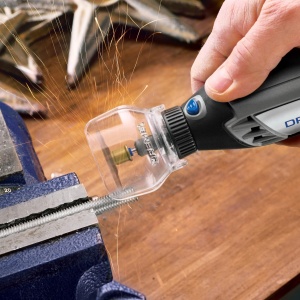 Accesoriu Rotativ Dremel A550 cu Protectie Impotriva Funzelor si Murdariei - Img 7