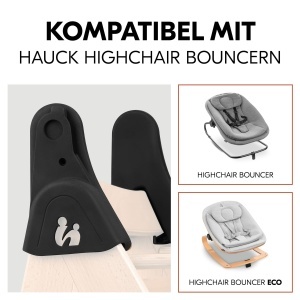 Adaptare pentru Scaun inalt hauck Arketa - Negru, Sistem Usor de Montare - Img 3