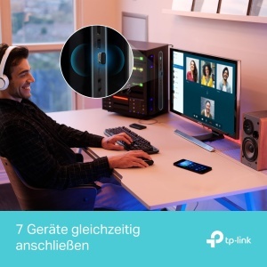 Adaptor Bluetooth TP-Link UB500 Nano USB, Plug Play, compatibil Windows 11108.1 - Img 4