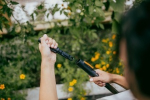 Adaptor Fiskars QuikFit pentru OneClick, 50 g, Plastic, NegruPortocalie - Img 2
