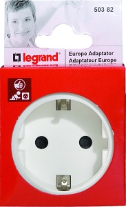 Adaptor Legrand 50382 2PT 16A 3680W Protectie Copii - Img 2
