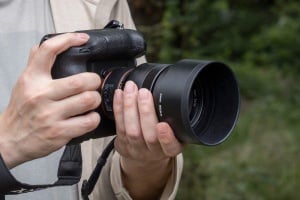 Adaptor montare Sony LA-EA5 pentru obiective A-Mount, design compact - Img 2