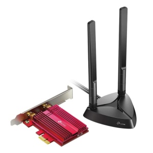 Adaptor PCIe TP-Link Archer TX3000E Wi-Fi 6, 2402 Mbits, Bluetooth 5.0, Negru