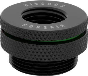 Adaptor pentru umplere CORSAIR Hydro X Series XF, G14, din alama, negru - Img 2