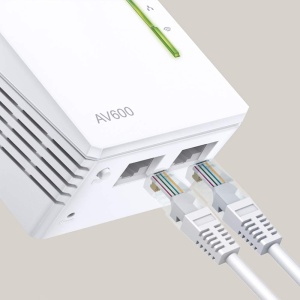 Adaptor Powerline TP-Link TL-WPA4220 TKIT, 600Mbits, Wi-Fi N300, Alb - Img 5
