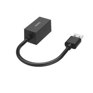 Adaptor retea Hama 200325 USB 3.0, Gigabit Ethernet, Negru - Img 2