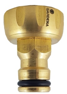 Adaptor robinet din alama Gardena, robust si compatibil cu toate sistemele Gardena - Img 2