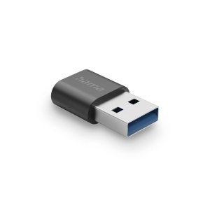 Adaptor USB-C Hama, USB-A la USB-C, transfer 10 Gbits, reciclabil - Img 2