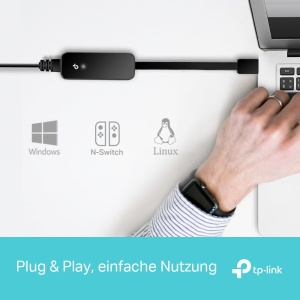 Adaptor USB la Ethernet TP-Link UE306, 1000Mbps, Plug-and-Play - Img 6