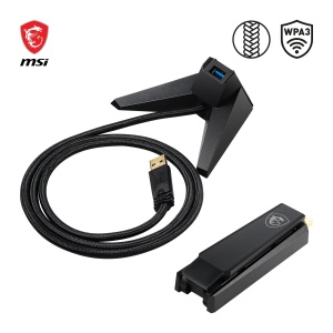 Adaptor WiFi MSI AX1800, Dual-Band, USB 3.2, 1800 Mbits - Img 4