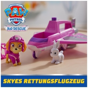 Aeronava de salvare PAW Patrol - Skye cu figura si accesorii, 18 cm - Img 2