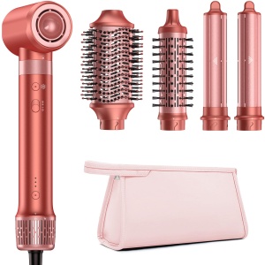 Airstyler HITTIONA 5 in 1, 110.000 RPM, Ioni, Fara Hitzedeguri