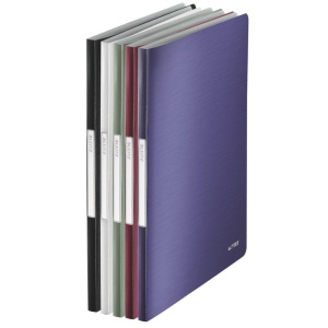 Album de prezentare Leitz Sichtbuch Style A4, 20 huse, granat rosu - Img 4