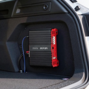 Amplificator auto VEVOR BP-1500.1D, 1500 W RMS, 124 Ohm, cu control de bass - Img 8