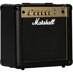 Amplificator E-Gitara Marshall MG15G, 15W, 2 canale, Negru si Auriu - Img 5