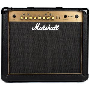 Amplificator E-Gitara Marshall MG30GFX, 30W, cu FX, Negru si Auriu - Img 2