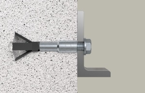Ancora pentru porenbeton fischer FPX-I M8, 4-fach-Spreizung, 2 bucati - Img 6