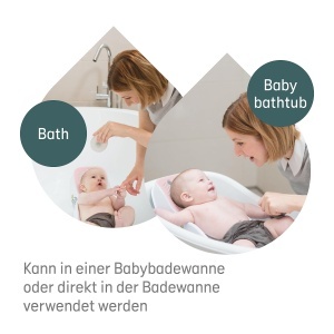 Angelcare Badesitz Light Pink Suport Ergonomic pentru Baie Bebe Material Soft-Touch - Img 10