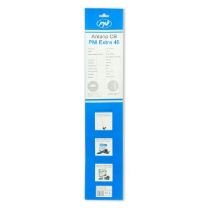 Antena CB PNI Extra 40 SWR 1.0, 45 cm, magnetica, 4m cablu - Img 7