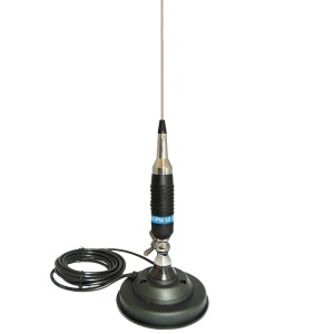 Antena CB PNI S9, 120 cm, 600 W, din otel inoxidabil - Img 2