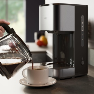 Aparat de cafea complet automat AEG Deli 3 CM3-1-3buc - Ulcior de sticla - 12 cani - Putere 11000 W - Sistem anti-picurare - Oprire automata - Filtru  - Img 7
