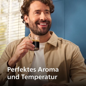 Aparat de cafea complet automat Philips seria 5500 - sistem de lapte LatteGo, 20 de specialitati de cafea calda si rece, cu 40% mai silentios cu SilentBrew, QuickStart, gri (EP5544/50) - Img 6