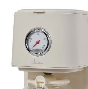 Aparat de cafea Retro Style Nostalgia 150, Alb crem, 900 Wati, 1,5 litri, 4-12 cani, Cadran pentru mentinerea calda, Recipient filtru detasabil, Functie de mentinere la cald, Oprire automata - Img 2
