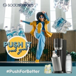 Aparat de carbonatare SodaStream Enso Premium Design din otel inoxidabil Culoare argintie Sistem simplu de schimb CO2 - Img 10