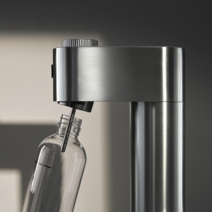 Aparat de carbonatare WMF Element One design compact din inox 3 niveluri de intensitate argintiu - Img 5