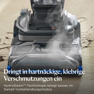 Aparat de curatat covoare BISSELL Revolution HydroSteam 3670N 1300W Tehnologie HydroSteam Mod uscare rapida - Img 4