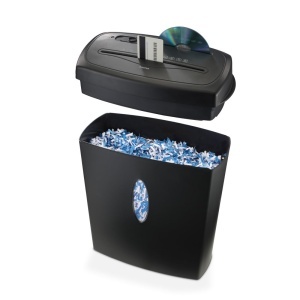 Aparat de distrus documente Hama P4 T4 E3, capacitate 10 foi, cu cos de 15L - Img 6