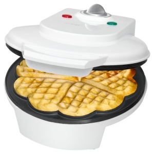 Aparat de facut clatite Clatronic WA 3491, 1200W, antiaderent, alb