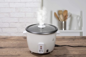 Aparat de gatit orez Alpina BSJ18-ZPDA 18L 700W cu functie de pastrare la cald si cos pentru aburi - Img 4
