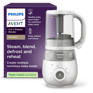 Aparat de gatit pentru bebelusi AVENT SCF88301, 4-in-1, 1000 ml, spulberabil