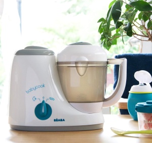 Aparat de gatit pentru bebelusi Beaba Babycook Original, 4in1, AlbAlbastru - Img 7