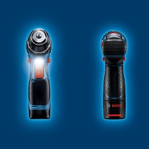 Aparat de gaurit cu acumulator Bosch Professional GSR 12V-15, 2.0Ah si 4.0Ah, negrualbastru - Img 9