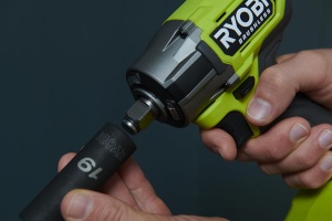 Aparat de gaurit cu percutie RYOBI RIW18CBL-0, 450 Nm, 4 setari cuplu, LED - Img 8
