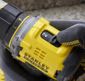 Aparat de gaurit cu percutie Stanley FatMax SFMCD721D2K, 18V, 80 Nm, 2 viteze - Img 5