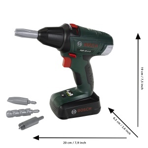 Aparat de gaurit si insurubat Theo Klein 8567 Bosch, cu functii rotative, pentru copii - Img 4