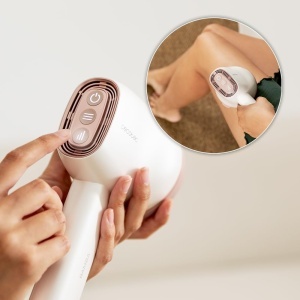 Aparat de masaj pentru celulita corporala Cecotec cu 8 capete interschimbabile SkinCare Push Up. 5 moduri, 6 niveluri de intensitate, 1,5 ore de viata a bateriei, design ergonomic, oprire automata. - Img 7