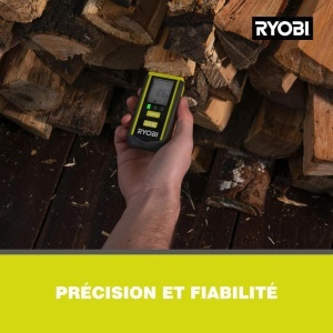 Aparat de masurare umiditate Ryobi RBPINMM1 Messtiefe 30 mm Moduri presetate - Img 6
