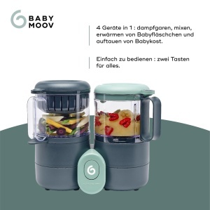 Aparat de preparare alimentara Babymoov Nutribaby One, 2 l, 4 in 1, capacitate mare - Img 3