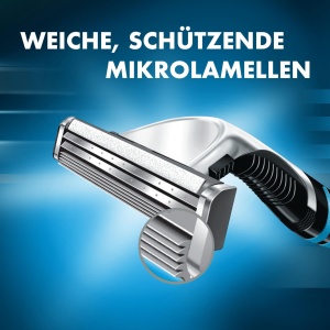 Aparat de ras Gillette Sensor Excel cu 3 lame pentru barbierit precis si confortabil - Img 2