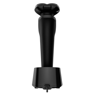 Aparat de ras Grundig ProClub MS 9130 Mat Negru-Rosu BeardCare Sensor Lame Titan Wet Dry - Img 6