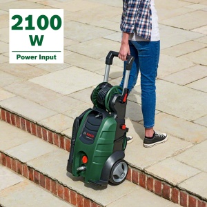 Aparat de spalat cu presiune Bosch AdvancedAquatak 140 - 2100 wati, 140 bari, 450 l/h, optiuni versatile de curatare, compartiment de depozitare, inclusiv accesorii - Img 2
