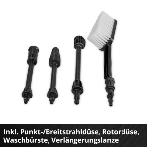 Aparat de spalat cu presiune Einhell HYPRESSO 36105 36V 105 bar fara acumulator - Img 7
