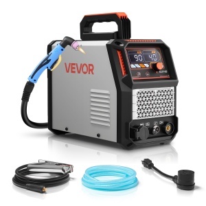 Aparat de taiat cu plasma VEVOR CUT-65, 65 A, IGBT, Digital, 2T4T