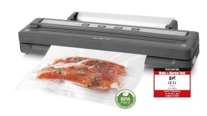 Aparat de vidat Emerio, 120W, 6-in-1, include folie 3m si 5 pungi 20x30cm - Img 1