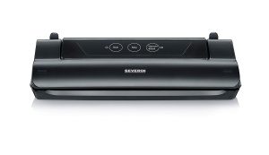 Aparat de vidat SEVERIN FS 3610, automat, 10 pungi, negru
